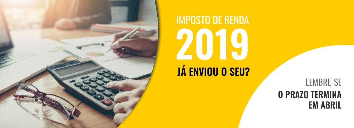 [1,6 milhão já enviaram a declaração do IR 2019]